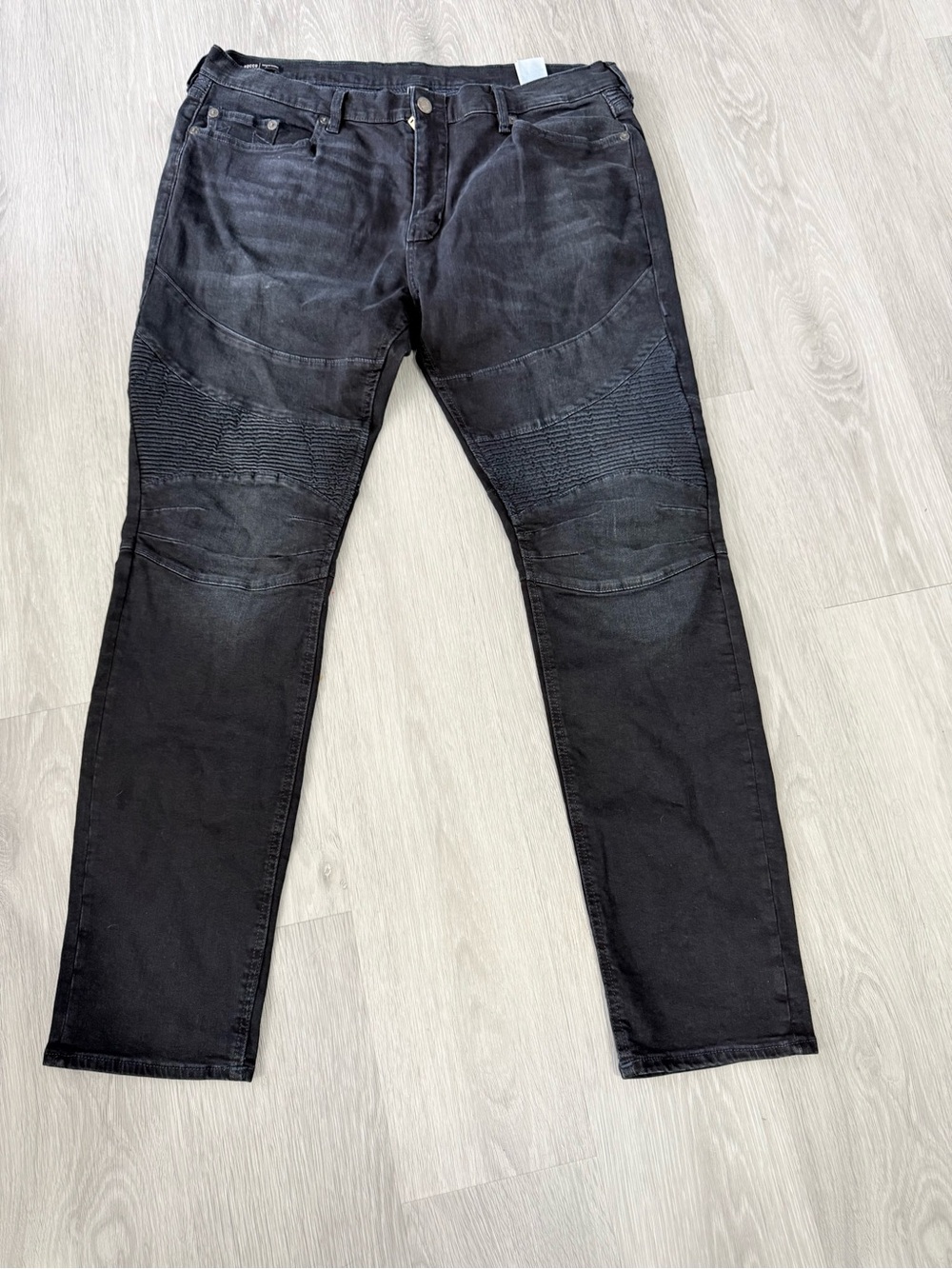 Men's True Religion Rocco Moto Skinny Jean